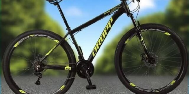 Bicicleta aro 29 Dropp Alumínio 21 Vel Marchas Freios a Disco Aluminum