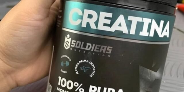 Creatina Monohidratada Pote 300g 100% Pura Soldiers Nutrition
