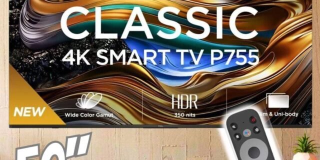 TCL LED SMART TV 50” P755 4K UHD GOOGLE TV