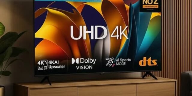 Hisense Smart Tv Uhd 4k Dled 50 Polegadas 50a6n Com Hdr10+ Dolby Vision Game Mode Controle Por Voz Alexa Built-in Airplay