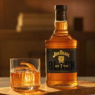 Whiskey Bourbon Americano Jim Beam Black Extra Aged 7 anos 1L
