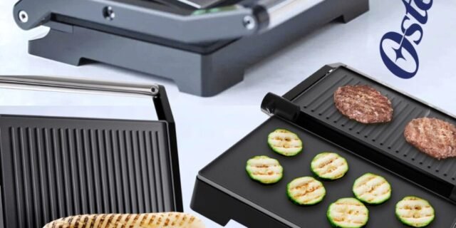 MINI GRILL OSTER 2 em 1, 1000W, 220V, OGRL230