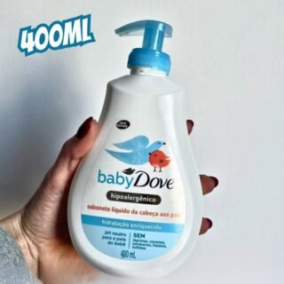 Baby Dove Sabonete Líquido Da Cabeça Aos Pés Hidratação Enriquecida 400Ml