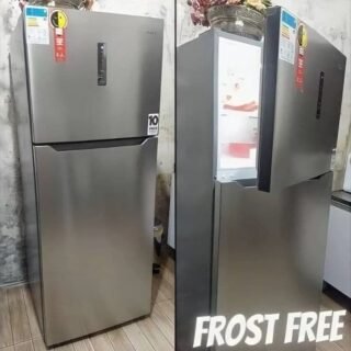 Geladeira Frost Free Duplex 347L SmartSensor Cor Prata Midea