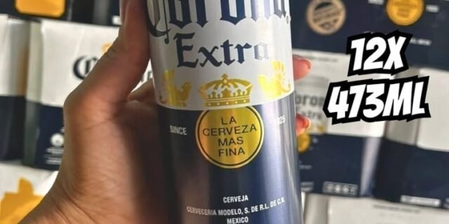 Cerveja Corona Extra 12 Unidades Lata 473ml