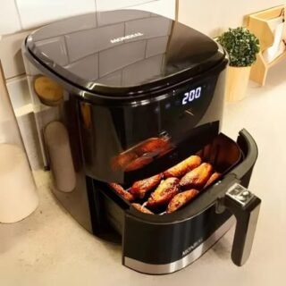 Fritadeira Sem Óleo Air Fryer Digital 5L, Mondial, Preto, 2000W, 220V – AF-50-DV