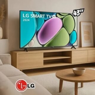 Smart Tv LG 43 Full Hd Hdr10 Thinq Ai Webos Wifi5 Bluetooth LG Thinq Alexa 60hz 43lr671c0sa