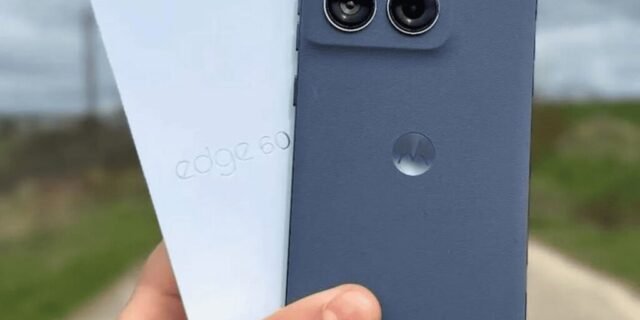 Smartphone Motorola Edge 60 Fusion 5g – 256gb 16gb (8gb Ram+8gb Ram Boost) 50mp Sony Ai Camera Ip68 Nfc – Cinza Vegan Leather