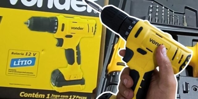 Parafusadeira à Bateria 3/8” 12v Biv Pfv 120 Vonder