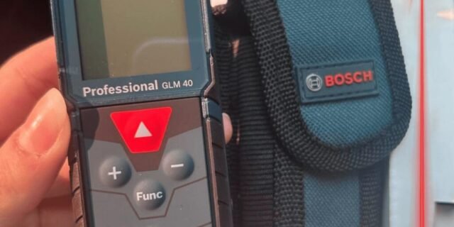 Bosch Trena Laser GLM 40 alcance 40m com bolsa protetora