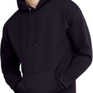 Hanes Moletom masculino EcoSmart de lã com capuz