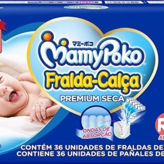 MamyPoko Fralda-Calça Recém-Nascido Jumbo 36 Unidades