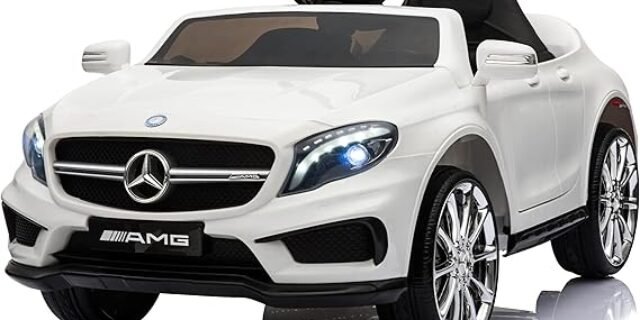 Bang Toys – Veículo Elétrico Mercedez Bens, Branco