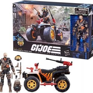 G.I. Joe Classified Series Tiger Force Wreckage Action Figure and Tiger Paw ATV – Exclusive