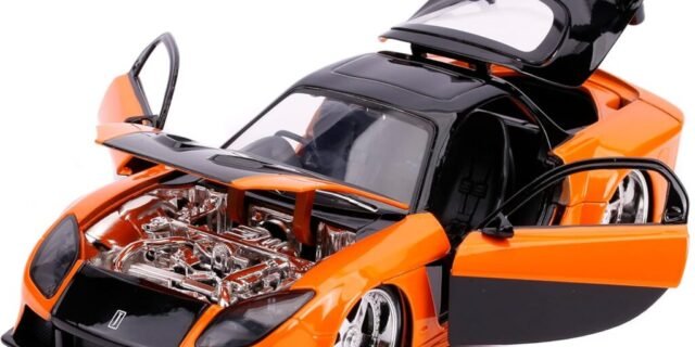 Mazda RX-7 do Filme Velozes e Furiosos (Modelo 1/24) por Jada 30732