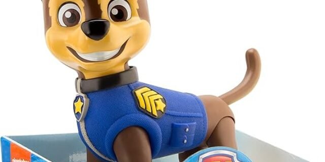 Patrulha Canina, figura de ação colecionavel, Chase gigante e articulado, Mimo brinquedos