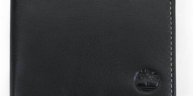 Timberland Carteira de couro masculina