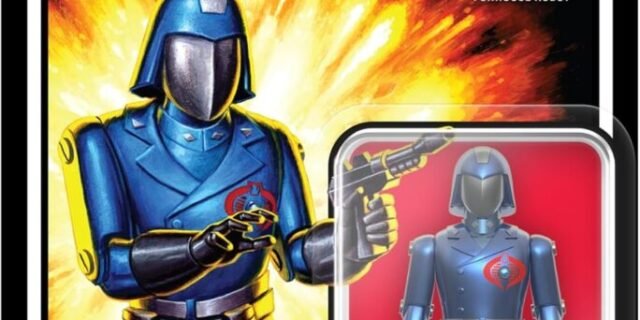 Super7 G.I. Joe Cobra Commander (Robô Funhouse) – Boneco G.I. Joe