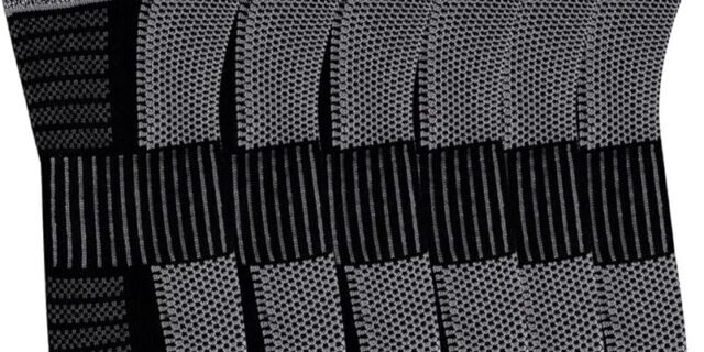 Columbia Meia masculina de piquê invisível, 6 pares