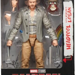 Marvel Legends Series, Headpool com Logan Figura (15 cm), Filme Deadpool e Wolverine