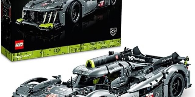 LEGO® Technic – PEUGEOT 9X8 24H Le Mans Hybrid Hypercar Motorsport 42156
