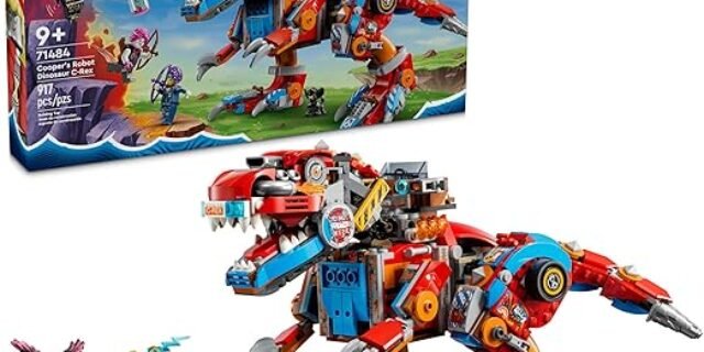 LEGO DREAMZzz Dinossauro Robô C-Rex do Cooper 71484