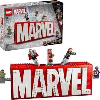 LEGO Super Heroes Marvel Logo e Minifiguras da Marvel 76313