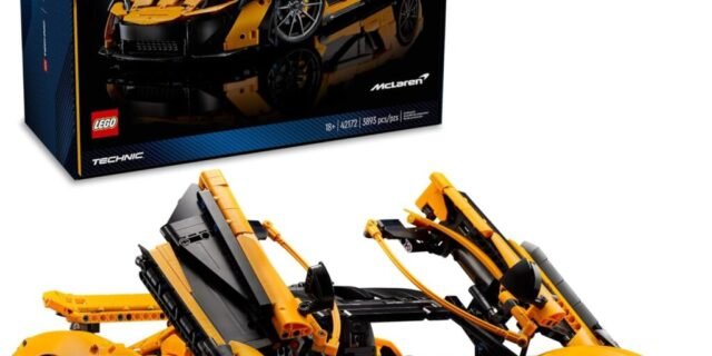 LEGO Technic McLaren P1 ; Conjunto de Hipercarro para Adultos 42172 – 3893 peças