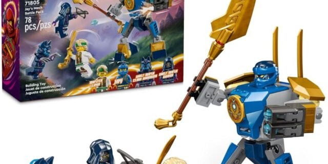 LEGO Set Ninjago 71805 Pack de Combate Robô do Jay 78 peças