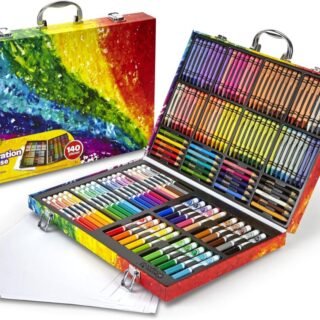 Crayola Inspiration Art Case Coloring Set, Easter Gift for Kids, 140 Art Supplies