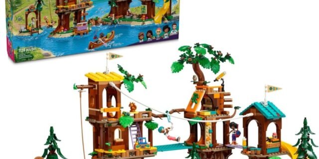 LEGO Friends Casa da Árvore do Acampamento de Aventuras 42631 – 1128 peças