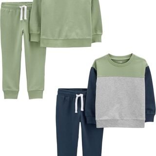 Moletom 4-piece Sweatshirt Set Simple Joys by Carter’s meninos