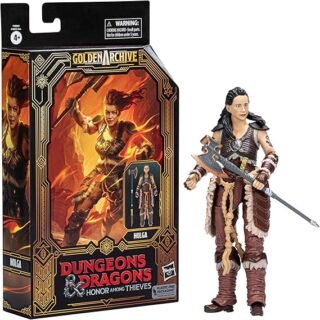 Figura Dungeons & Dragons Honra Entre Rebeldes – 15 cm com Acessórios- Holga – F4866 – Hasbro