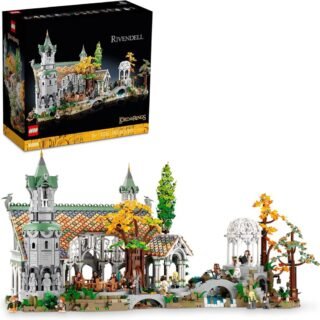 LEGO Icons O SENHOR DOS ANÉIS: VALFENDA 10316; Kit de Construção (6.167 Peças)