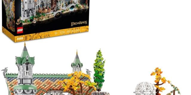 LEGO Icons O SENHOR DOS ANÉIS: VALFENDA 10316; Kit de Construção (6.167 Peças)