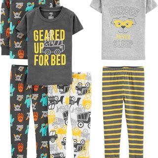 Conjunto de pijama Conjunto de pijama de algodão confortável, Simple Joys by Carter’s, Meninos