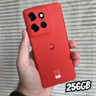 Smartphone Motorola Edge 50 Neo 256GB Poinciana (Vermelho) 5G 8GB RAM 6,4″ Câm. Tripla + Selfie 32MP