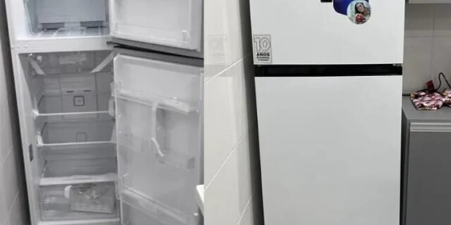 Geladeira/Refrigerador Midea Frost Free Duplex – Branco 347L MD-RT468MTA01