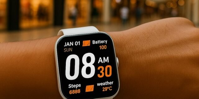 Relógio Smartwatch Qcy Watch Gs S6 Bluetooth Ipx8