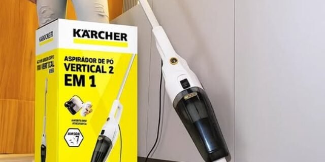 Kärcher Aspirador de Pó Vertical 2 Em 1 VCL Stick Com Filtro HEPA 1000w 220v