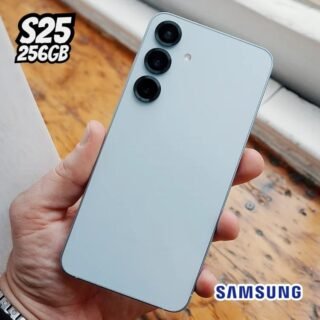 Celular Samsung Galaxy S25 5G, 256GB, 12GB RAM, Câmera Tripla de 50+12+10, Tela Grande de 6.2″, Azul