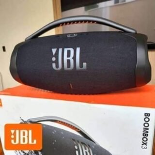 JBL Caixa de Som, Boombox 3, Bluetooth, À Prova D’água e Poeira – Preto