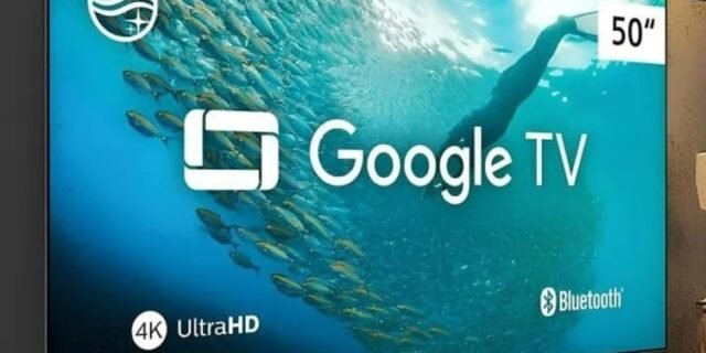 PHILIPS, Smart TV, 50” 4K UHD, 50PUG7019/78, Google TV, Comando de Voz, HDR