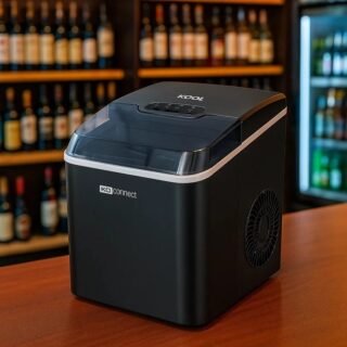 Máquina de Gelo em Cubos Portátil 12kg EOS Ice Compact