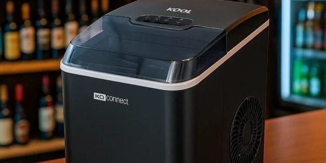 Máquina de Gelo em Cubos Portátil 12kg EOS Ice Compact