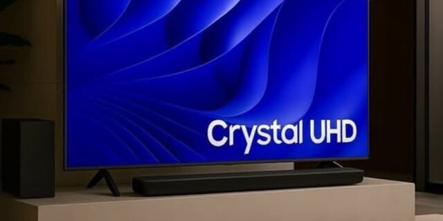 Samsung Smart TV 70″ Crystal UHD 4K 70DU8000 – Painel Dynamic Crystal Color, Gaming Hub