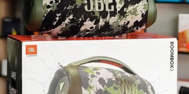 Caixa De Som Boombox 3 Camuflada Jbl