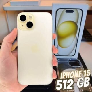 Apple iPhone 15 (512 GB) – Amarelo – Distribuidor Autorizado