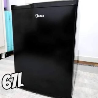 Frigobar Black Edition Preto 67 Litros Midea