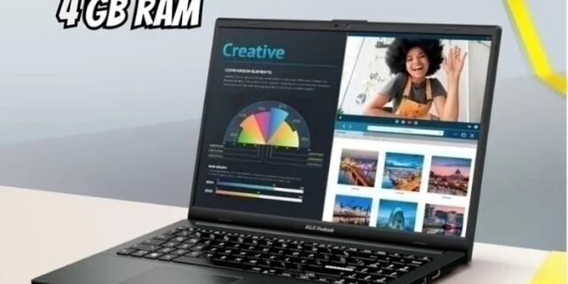 Notebook Asus Vivobook Go 15 E1504fa Amd Ryzen 5 7520u 4gb Ram 256gb Ssd Linux Keepos Tela 15,6